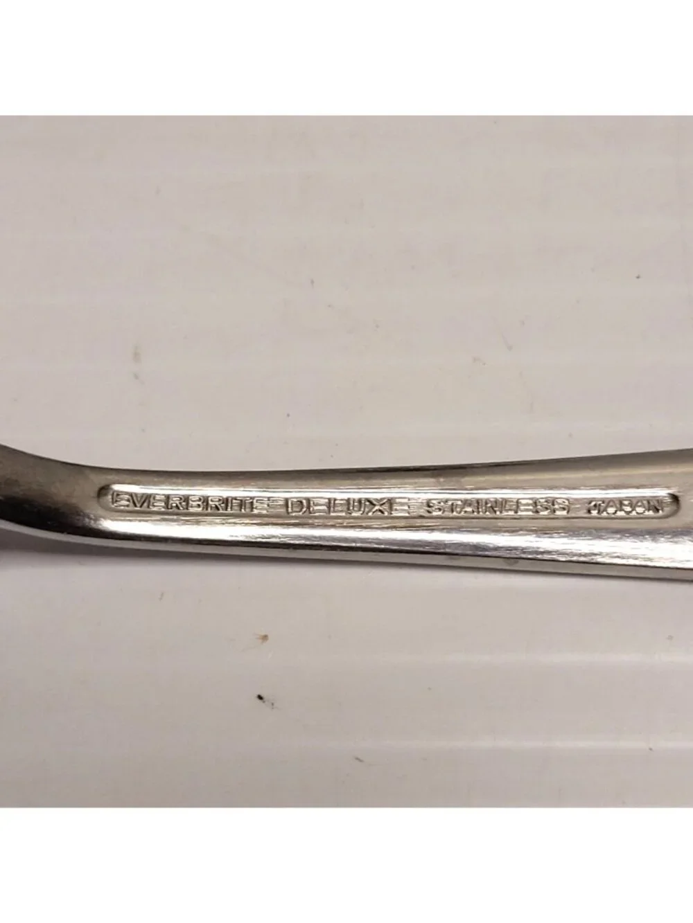 Vintage Everbrite Deluxe Stainless Steel Flatware 48 Pc Japan Mid Century EVS22